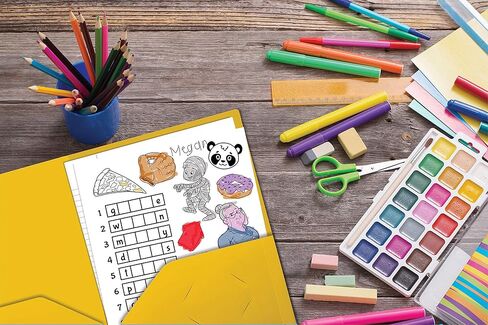 مجلدات حافظة من البلاستيك الأصفر ثقيل الوزن للغاية مكونة من 2 جيب، 12 حزمة، مجلدات بحجم الحروف الممتازة، لمسة نهائية عاكسة شديدة اللمعان، من جولد سيل، 12 حزمة مجلدات بولي، أصفر in Kuwait