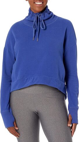 Sweaty Betty Women's Big Girls' Harmonise Luxe Fleece Sweatshirt/Hour Bl in Kuwait
