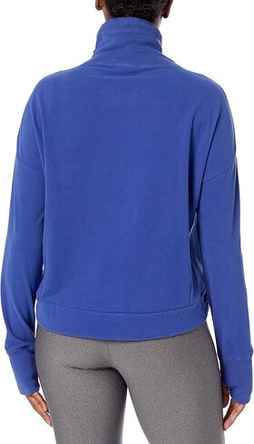 Sweaty Betty Women's Big Girls' Harmonise Luxe Fleece Sweatshirt/Hour Bl in Kuwait