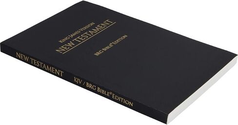 KJV BRG New Testament Imitation Leather - Black in Saudi Arabia