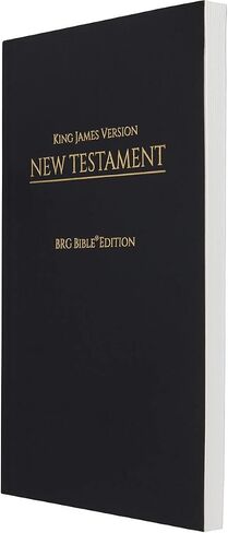 KJV BRG New Testament Imitation Leather - Black in Saudi Arabia