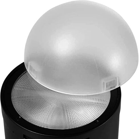 Godox AK-R11 Dome Diffuser, Compatible with Godox V1 Round Head Flash, Godox H200R Round Flash Head, AD200 Pro, AD200 in Saudi Arabia