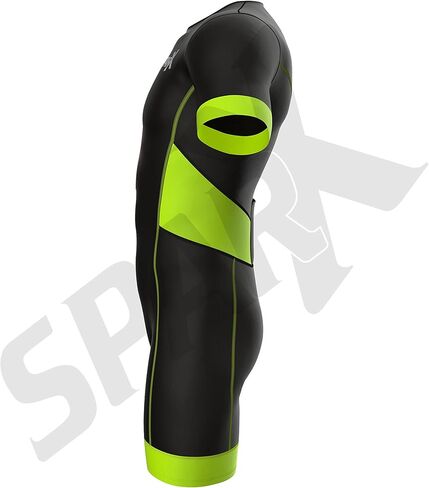 Sparx Men Elite Aero Short Sleeve Triathlon Suit Skinsuit Team Tri Suit Swim Bike Run in Saudi Arabia