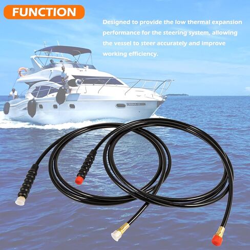 طقم خرطوم HO5116 بطول 16 قدم متوافق مع أنظمة التوجيه Seastar لقارب التوجيه الخارجي الهيدروليكي Teleflex البحري in Saudi Arabia
