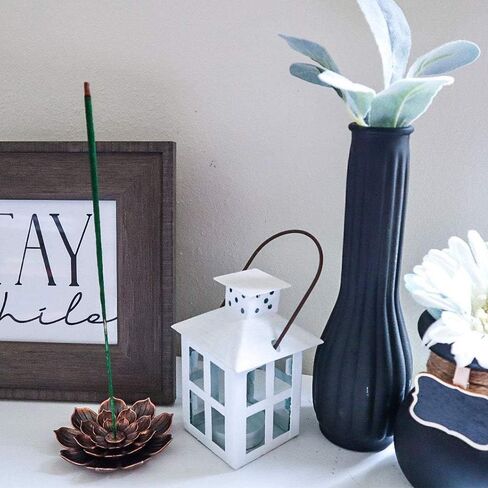 3 قطعة حامل البخور النحاسي، حامل عصي البخور اللوتس، مبخرة مخروطية لديكور المنزل، اليوغا، المنتجع الصحي in Kuwait