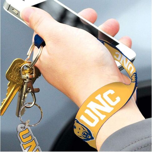 NCAA North Carolina State University Wolfpack 1" Inch Lanyard Key Strap, Metal Ring in Saudi Arabia