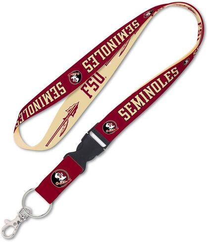 NCAA Florida State Seminoles Lanyard with Detachable Buckle, 1-Inch in Saudi Arabia