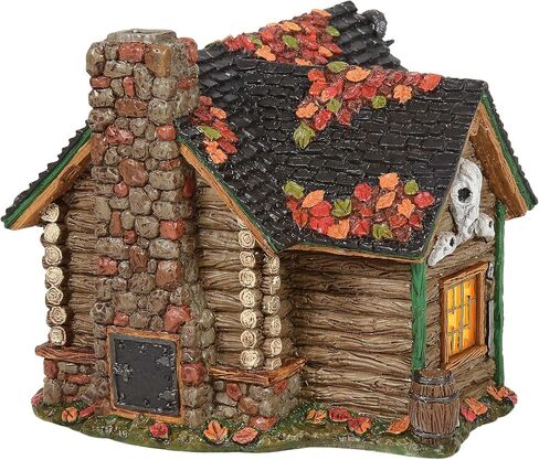 Department 56 Snow Village Halloween Haunted Huntsman House Lit Building and Accessories Boxed Set, 5.87 Inch, Multicolor in Saudi Arabia