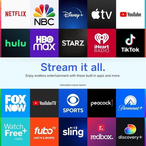VIZIO 40-Inch Class D-Series Full HD LED 1080p Smart TV, Apple AirPlay 2 and Chromecast Built-in + Free Wall Mount (No Stands) D40f-J09 (Renewed) in Kuwait