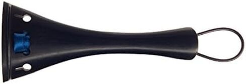 ZA328E-115 قطعة ذيل الكمان الأصلية من كونراد جوتز، خشب الأبنوس مع سرج أسود، موديل فرنسي، 4.53 بوصة 115 مم in Saudi Arabia