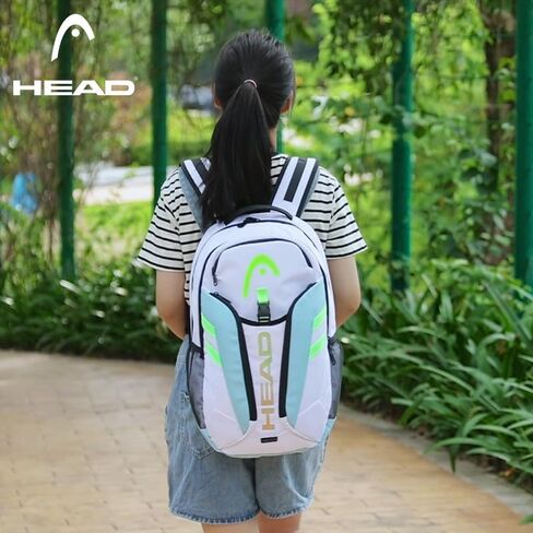 حقيبة ظهر كاجوال كبيرة سعة 35 لتر للرجال/النساء من HEAD، حقيبة ظهر متينة للسفر مقاومة للماء تناسب كمبيوتر محمول مقاس 15.6 بوصة، حقائب ظهر رياضية للصالة الرياضية للاستخدام في الهواء الطلق/اللياقة البدنية/التمرين/اليومية/التخييم/المشي لمسافات طويلة in Saudi Arabia