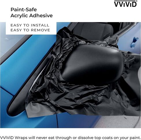 Premium Matte Black XPO Automotive Vinyl Wrap (5ft x 5ft) in Saudi Arabia
