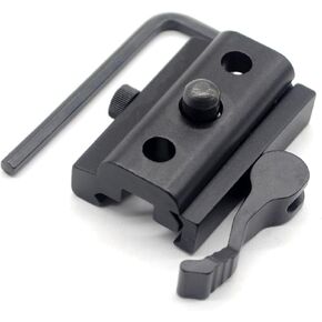 Quick Detachable Cam Lock Bipod Adapter with Swivel Stud for 20mm Picatinny Weaver Rail