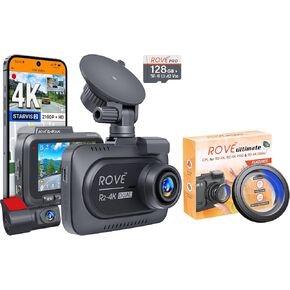 ROVE R2-4K Dual Dash Cam | CPL Filter
