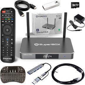 2025 S6 Pro Ultra TV Box with Parental Control and Voice Control 4GB RAM 128GB ROM - Authorized Seller