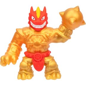 Heroes of Goo Jit Zu Smash Strikers, Squishy Tygor, Squishy Goo Filled Action Figure Armored with The Ultimate Smashing Fist Weapon, Stretch Him Up to 3 Times His Size - Sensory Toys