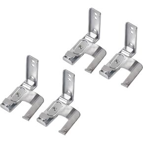 Metal Swivel Bracket Swivel Fitting Brackets High Profile Swivel Mounting Bracket for 50mm Wall&Ceiling Venetian Blinds —Pack of 6