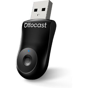 OTTOCAST Mini 2 in 1 Wireless CarPlay Adapter for iPhone & Android Auto Adapter Convert Wired to Wireless Apple Car Play, Low Latency, Plug & Play