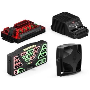 Feniex 4200 Data Link Sound Bundle with Storm Pro 100w Siren and Vanguard 100w Speaker