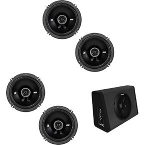 KICKER 11PT250 Powered Enclosure & (2) 43DSC6504 6.5"