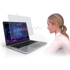 Premium Anti Blue light screen protector (2 pack) Compatible with Macbook Pro 16 inch (Released in 2019-2021). Filter out Blue Light and relieve computer eye strain to help you sleep better