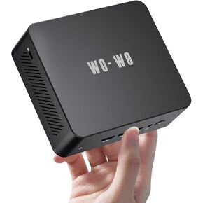 Mini PC AMD Ryzen 5 3500U (حتى 3.70 جيجا هرتز) ، 8 جيجا بايت DDR4 RAM 256GB M.2 NVME SSD ، DUAL 4K HDMI ، Micro PC ، 2.5'SD ، WIFI5 ، Home ، Business