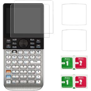 2 Pack 0.26MM Ultra-Thin 9H Hardness Tempered Glass Screen Protector for HP Prime Graphing Calculator | Anti-Scratch & Bubble-Free