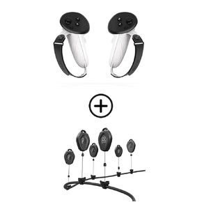 AMVR Controller Grips Cover & VR Cable Management System Compatible with Meta/Oculus Quest 3/3S