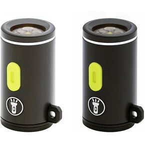 xiwai USB-C LED Light Interior Atmosphere Lighting Type-C Male for Cycling Outdoors Walking Phone Laptop Charger Night Lamp 210 Lumens 2pcs/Set