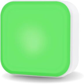 Cube 2 – App-Free Standalone Busy Light for Offices – LED Availability & Status Indicator Light for Working Space, Office and Meeting Rooms – Simply Rotate to Change Colors