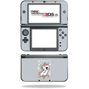MightySkins Skin Compatible with Nintendo New 3DS XL (2015) - Unicorn Kawaii | Protective, Durable, and Unique Vinyl Decal wrap Cover | Easy to Apply, Remove, and Change Styles | Made in The USA