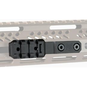 Monstrum Scout Light Mount Picatinny Rail | Compatible with M-LOK Platforms | Compatible with Surefire M300/M600 Series/Streamlight Protac Series