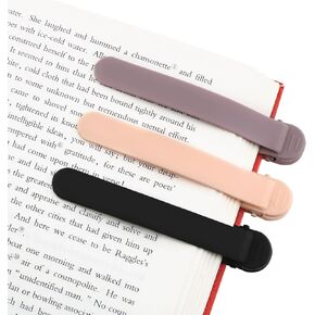Smuk 3 قطع إشارة مرجعية سيليكون ، إشارات تلقائية فريدة لعشاق الكتب قراءة النساء المراهقين المعلمين ، كتاب علامة كتاب هدايا قراءة لمحبي القراءة in Kuwait