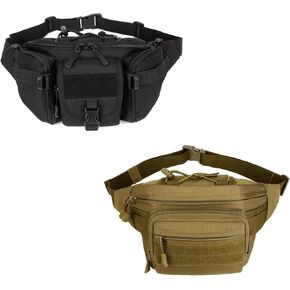 ArcEnCiel Tactical Fanny Pack for Men Waist Bag