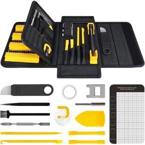 Precision Screwdriver Sets, PHYONEER 146 in 1 Tool Kit with Alloy Mini Screwdriver, 120 Magnetic Bits, 24 Types of Accessories, Repair Tool Kit for Electronics,PC,Computer,Cell Phone,Laptop,Xbox,PS5