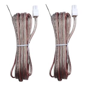 2X Red Gray White Connector Speaker Sound Wires Cords Cables Compatible with Sony Disc Deck Receiver System