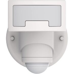 Outdoor Motion Sensor Tracking LED Floodlight Security Light (White) Nightwatcher VSL90, Rotating Movement for Intruder Deterrent