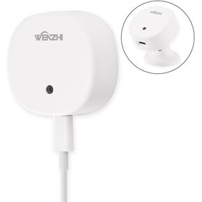 Presence Sensor, WenzhiIoT Smart Motion Sensor Zigbee 5.8 GHz Radar MmWave Presence Sensor Movement Body Motion Detection with illuminance Tuya Smart Life Home Assistant