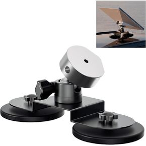 Starlink Mini Dish Mount, Magnetic Car Mount, Adjustable Angle, Black Metal Frame, Roof Mount, Compatible with Starlink Mini Dish, Accessories for Car Roof/RV/Trucks/Boat