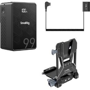 SmallRig VB99 SE and V Mount Battery Plate Lite and D-TAP to NP-FZ100 Dummy Battery