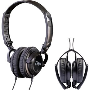 Carry-on FH50 Folding Headphones - 40mm Drivers for Premium Sound - Noise-Isolating Semi-Open Back Design - Comfortable Over-Ear Wired Headphones for Music Production and Everyday Listening