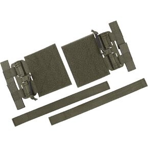 Molle Vest Quick Release Buckle Set, Quick Disconnect Cummerbund Adapters for JPC CPC NCP XPC 420 Vest (ranger green)