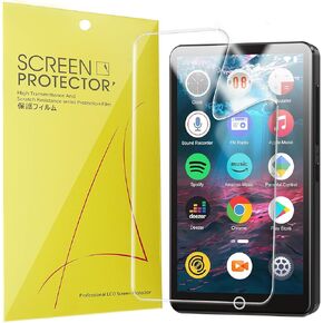 Compatible for Conrain M301 Pro Mp3 player Screen Protector, [6 Pack] Full Coverage TPU Clear Film Compatible for Conrain M301, M301 Pro 4.02" Mp3 player (6 Pack)