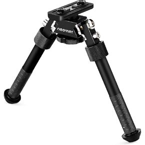 Swivel Bipod, Tiltable Foldable Tacical Bipod