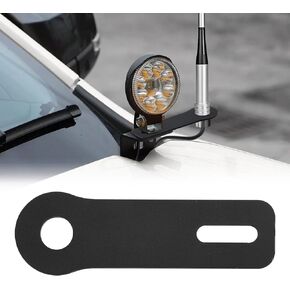 Ham Antenna Ditch Bracket Extension, Antenna Ditch Bracket Extension Compatible with Most Manufacturers Ditch Light Brackets, Ditch Light Extension Bracket