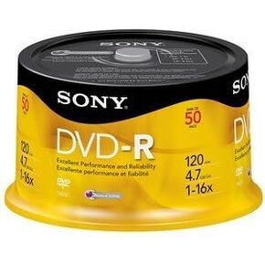 أفضل قرص ، DVD-R ، 4.7 جيجابايت للاستخدام العام ، 50/المغزل ، 16x
