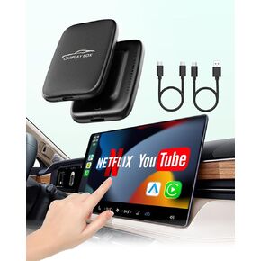 2025 محول CarPlay اللاسلكي الذي تمت ترقيته ، ودعم محول Wireless و Android Apple Carplay 5-in-1 ، بطاقة Magic AI للسيارات من 2016 و iPhone IOS10+
