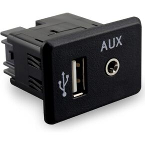Auxiliary AUX USB Jack Port Fit for Nissan Altima 2015 2016 2017 2018, Fit for Murano 2015 2016 2017 2018 2019