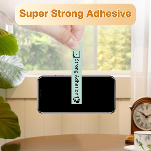 Phomemo D30 Continuous White Label Paper • 0.59"x23.62" • (15mm X 6m) • Black on White • Compatible for D30 Label Maker • Thermal Printing Inkless & Clean • Labeling for Home Organization & Office in Saudi Arabia