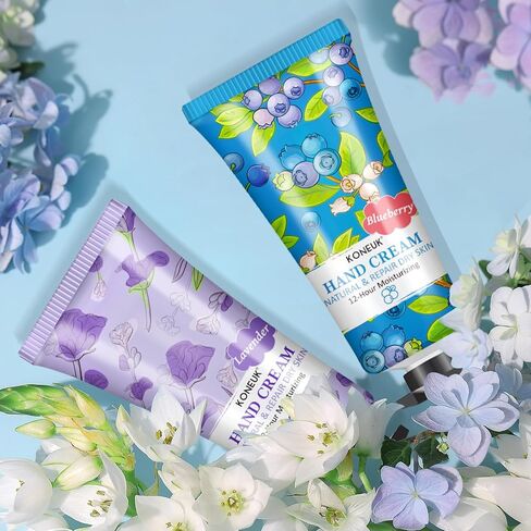 64 Pack Moisturizing Hand Cream Set For Women, Easter Basket Stuffers, Bulk Hand Lotion Travel Size for Dry Cracked Hands, Mini Hand Cream for Mothers Day Gifts and Teacher Appreciation Gifts in Saudi Arabia